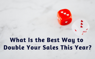 What Is the Best Way to Double Your Sales This Year?